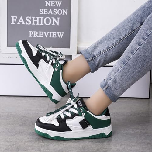 Small whiteboard Shoes for Male Casual Sports Students Green2