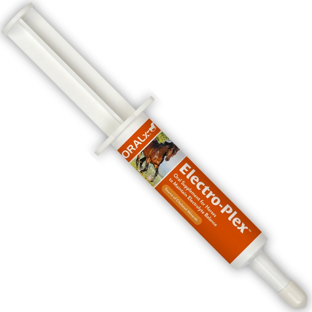 Oralx Electro-Plex Electrolyte Paste for Horses. Feed After Workouts, Events or in Hot Weather. Replenishes Electrolytes & Nutrients.…