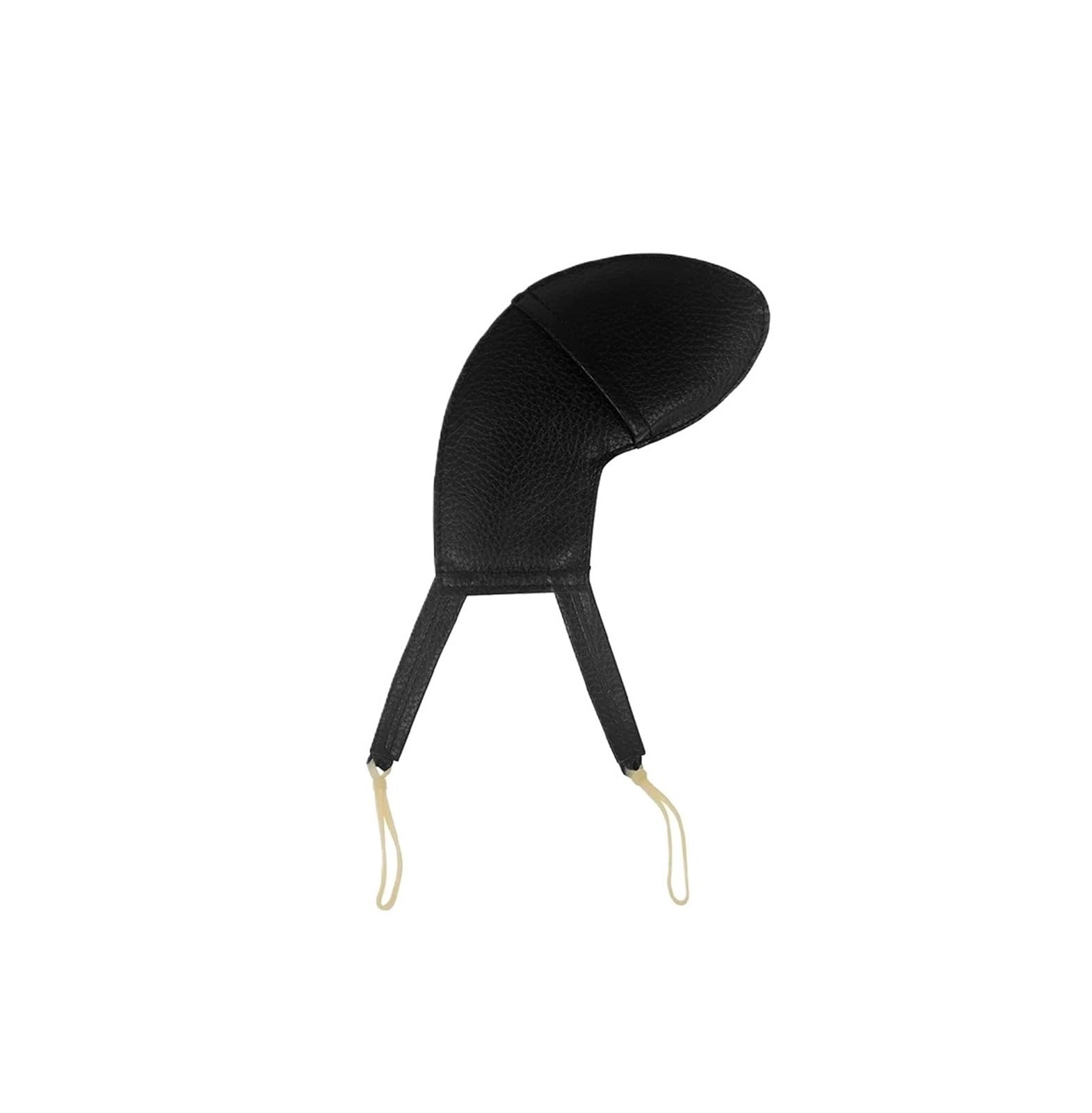 Mentonera para violín Almohadilla de descanso for la barbilla violín hombreras cuero suave for 4/4 3/4 /1/2 1/4 1/8 1/16 accesorios instrumento cuerda(Brown 1-2 1-4)