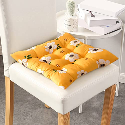 Chair Cushion Chair Pads For Home Student Dormitory And Office Chairs Padded Soft Cushion Upholstery Car Pad Home Square And Cotton Cushion (18X18 In) #TOP6