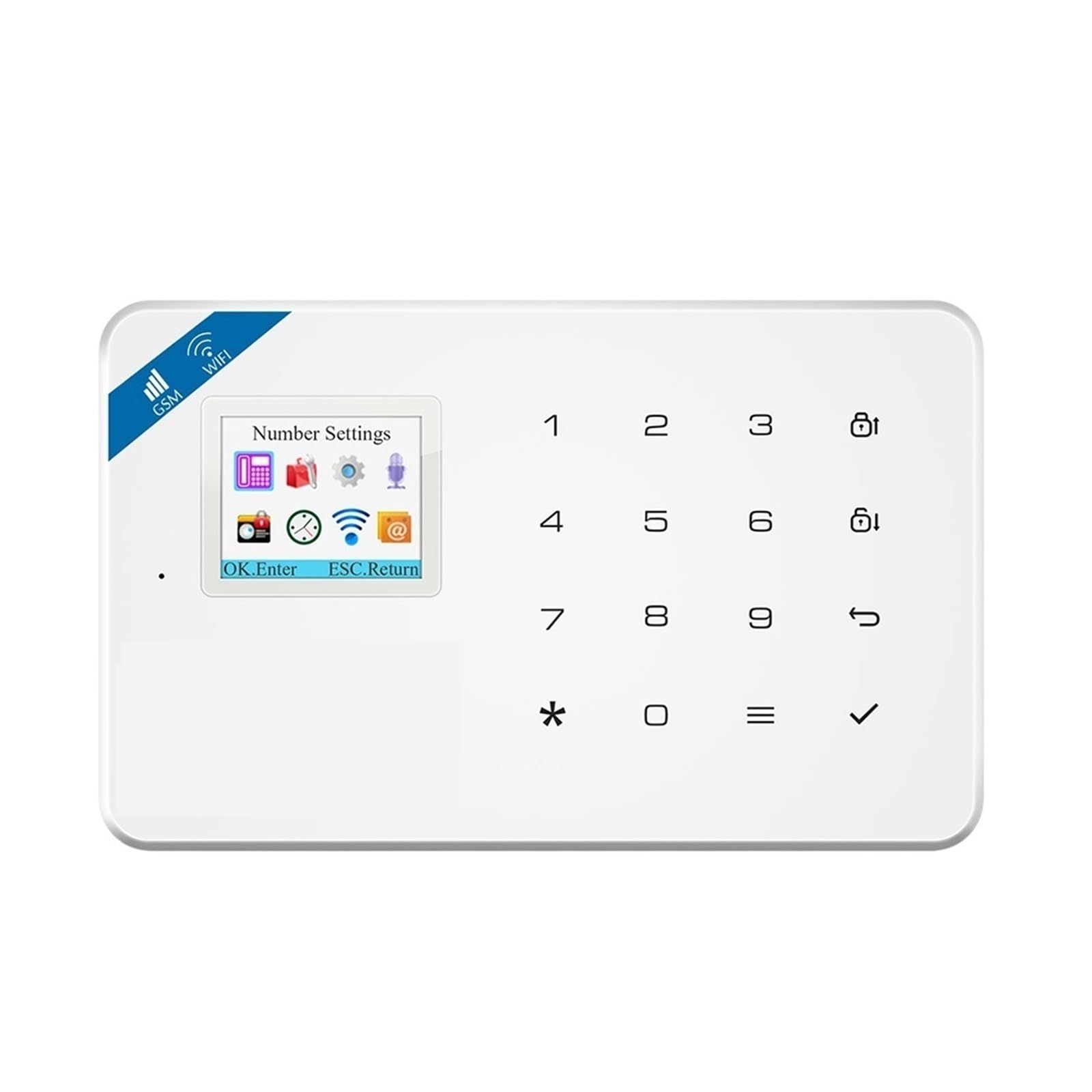 Système d'alarme W181 avec kit détection infrarouge et contrôle intelligent Tuya