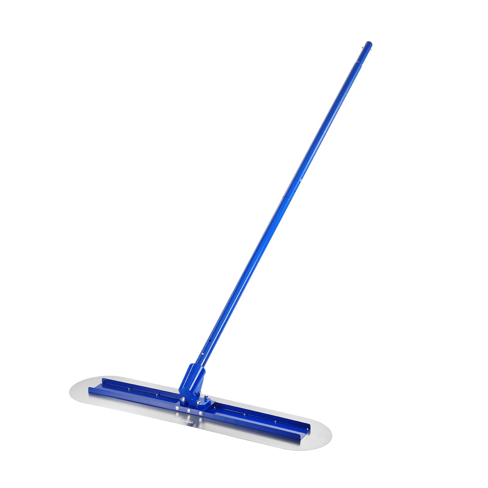 VEVOR Cartongesso Strumenti Concreti, 1200 x 300 mm, Utensile per Calcestruzzo con Estremità Arrotondata e 4 Manici Sostituibili in Lega di Alluminio, Frattazzo per Finitura Cemento