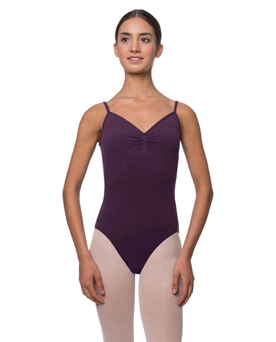 Leotard Lourdes - Maglia da danza da donna, senza maniche