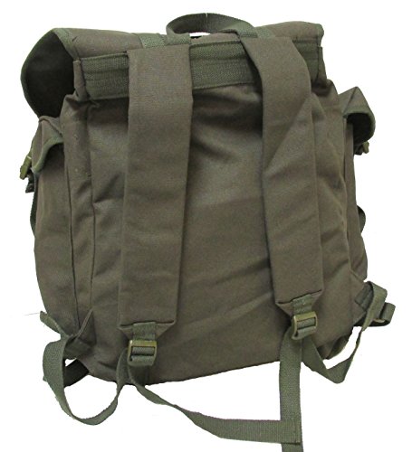 Military Uniform Supply Canvas Assault Rucksack - Olive DRAB