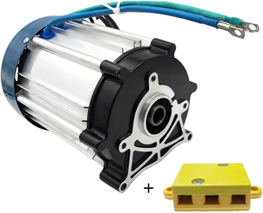 1200W/1500W/1800W Electric Tricycle Brushless Motor，High Power Permanent Magnet DC Motor 5 Holes 18 Gear Motor (Color : 60v, Size : 1500w) : Tools & Home Improvement