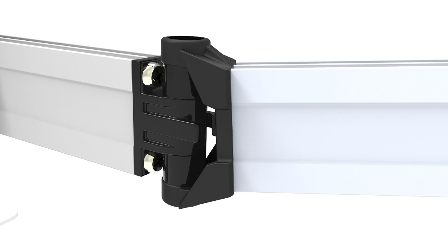 Hftek 6-Fach Monitorarm - Tischhalterung für 3+3 Bildschirme von 15-27 Zoll mit VESA 75/100 (MP260C-N) – Bild 7