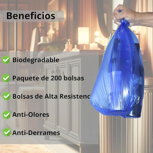 Encuentra la mejor selección de Bolsas basura biodegradables baño los 10 mejores. 14 Imagen adicional