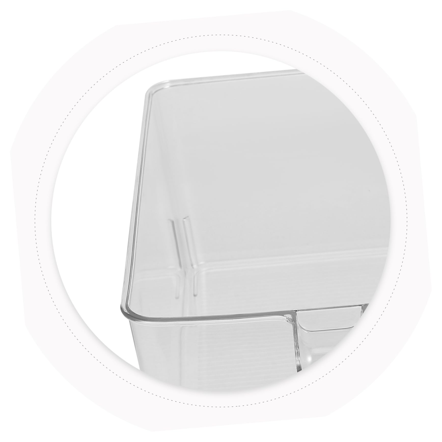 PRETYZOOM 3piezas Contenedor De Almacenamiento De Alimentos Tapa Caja De Organizador Para Refrigerador De Gran Capacidad Para Cocina y Conservación De Verduras y Frutas
