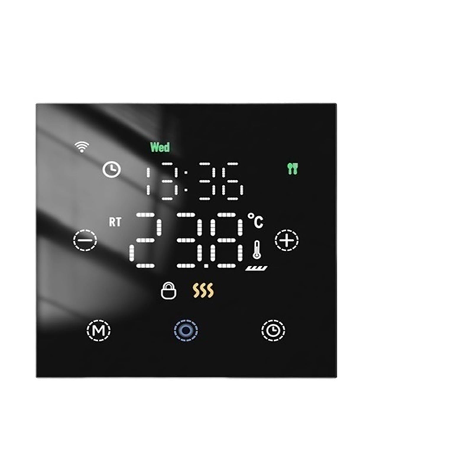 Termostato Inteligente WiFi for Agua/calefacción eléctrica por Suelo Radiante, Controlador de Temperatura Remoto for Caldera de Gas