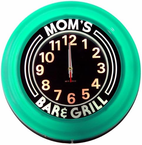 Moms Bar and Grill Deco Clock