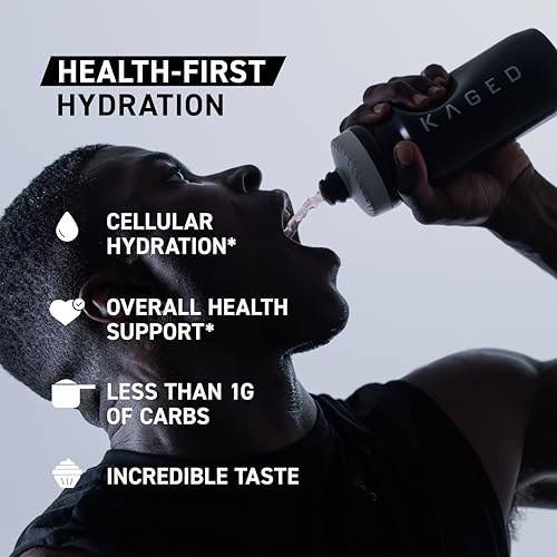 Image of Kaged Daily Hydration | 5 Key Electrolytes | Sugar Free | Coconut Water | 60 Servings