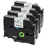 Labelife Compatible Label Tape Replacement for Brother P Touch Label Maker Tape, TZe-231 Tape 12mm 0