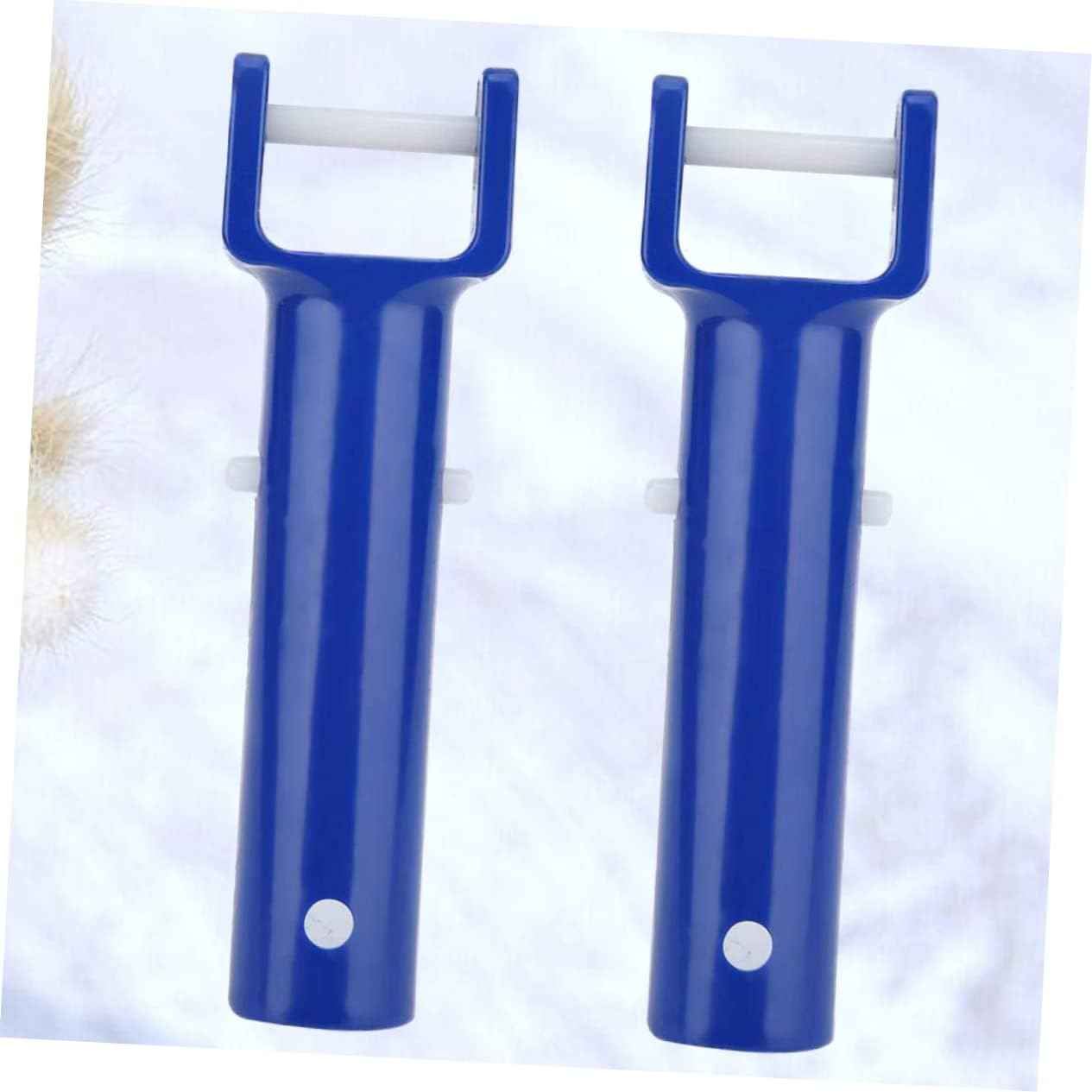 UPKOCH 2 Sets Shaped Swimming Pool Cleaning Suction Heads Pool Accessories Use Blue