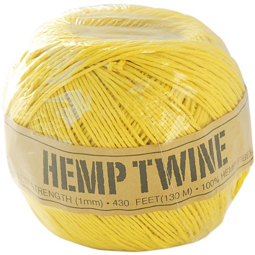 Packaging Twine, 4 Ply, Blue and White. 2 lb Cone, 3,360 Yards