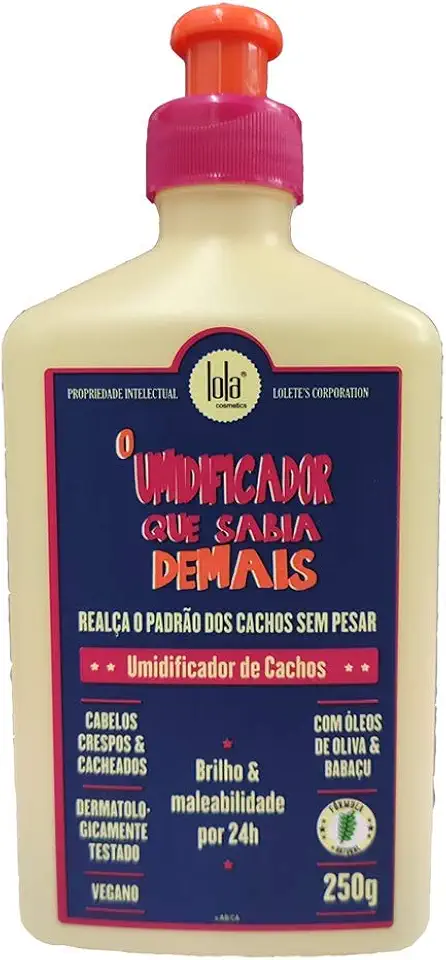 O Umidificador Que Sabia Demais 250g, Lola Cosmetics