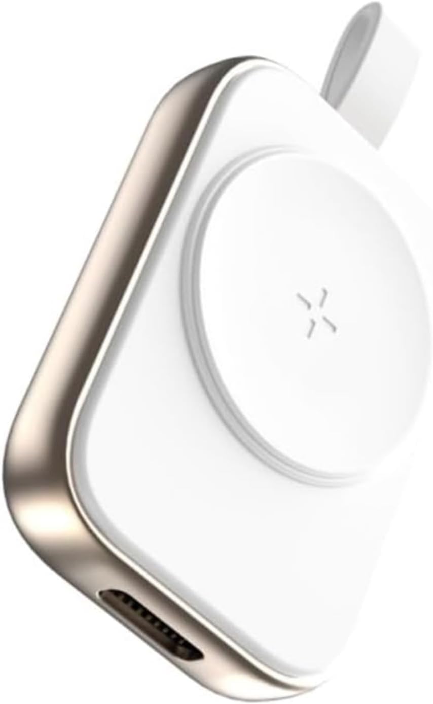 Apple Watch Magnetic Charger, 2 Hours Fast Charging, Overheat Protected, Portable Travel Charge