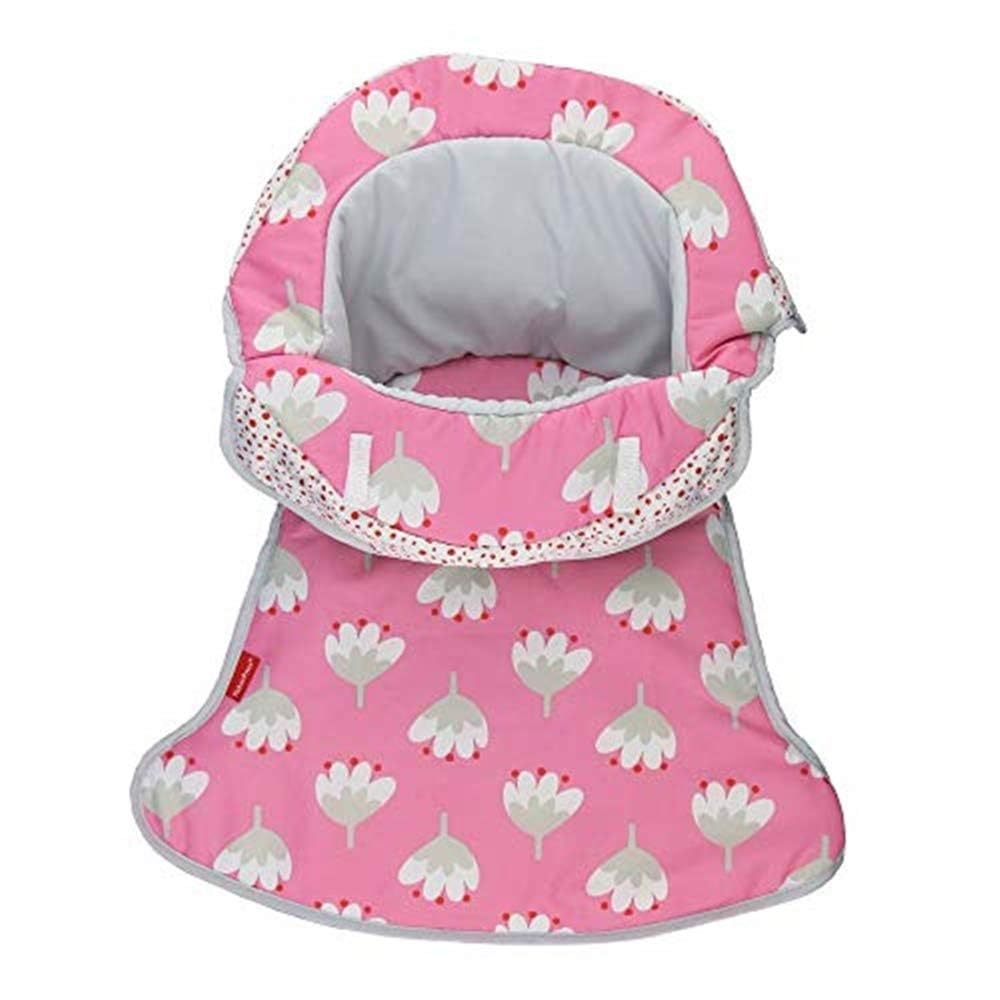 Replacement Part for Fisher-Price Sit-Me-Up Floor Seat - GBL23 ~ Replacement Seat Cover in Pink and White