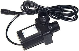 24V Bürstenlose DC Tauchpumpe mit hoher Hubkraft 6m/8m, 750L/H und 960L/H Durchflussmenge, leises PA66 Nylon IPX8 wasserdichtes Design für Aquarien, Springbrunnen und Bewässerungssysteme