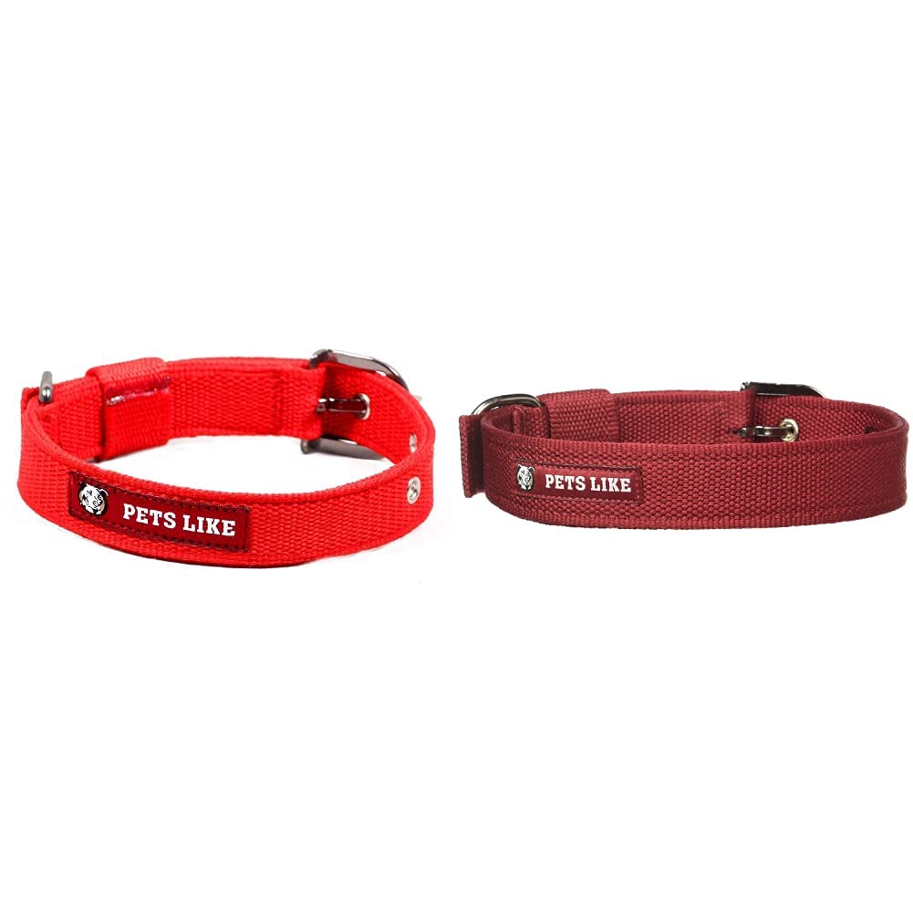 Pets Like Poly Collar, Red (25Mm) & Poly Collar, Maroon (32Mm) (B08KVB5YV1) Amazon Price History, Amazon Price Tracker