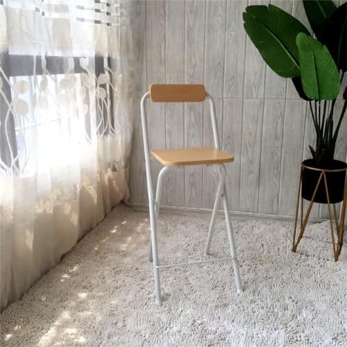 カウンターチェア 折畳み 高さ60cm ハイチェア バーチェア 背もたれ カウンタースツール 椅子 折りたたみ椅子 高い椅子 良い座り心地 安定 耐久性 おしゃれ キッチン リビングルーム オフィス バー