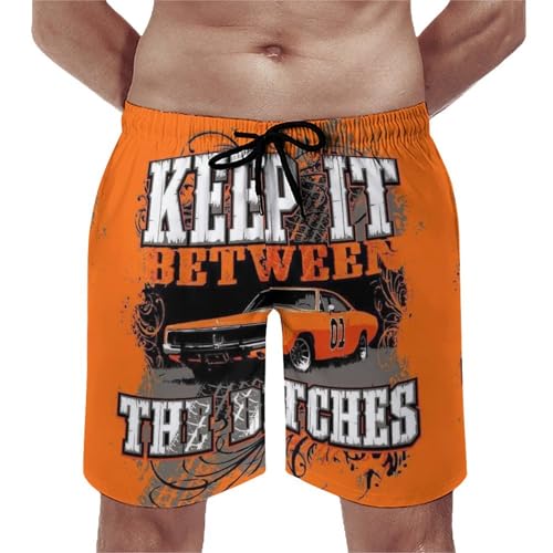 Man's Swimming Trunk for Hazzard Dukes Beach Pants,Beach Board Shorts Surf Quick Dry Breathable Swim Trunks for Leisure