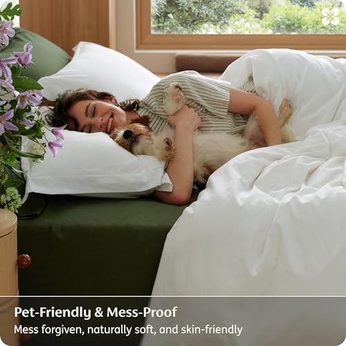 PureWoven Washed Cotton Duvet Cover Set- all None needed - image 7