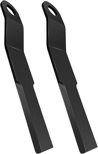 NTSUMI Cuchillas de corte de cepillo giratorio de acero AR400 resistentes para c