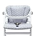 Blausberg Baby - Timba Cojín de asiento Cushion, acogedor asiento adecuado para trona de bebé Timba, accesorio para trona para mayor comodida Happy Star Gris