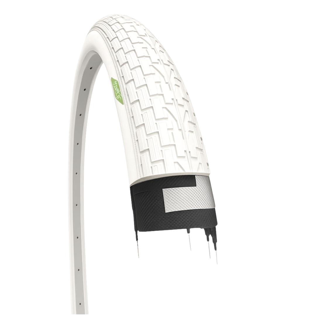 Tyre 20 x 1.95 (50-406) Road Tyre White 20 Inches BMX Bicycle Child City Bike