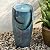 Glitzhome 29.25" H Oversized Ceramic Vase Outdoor Water Fountain Tall Patio Garden Water Fountain with LED Light and Submersible Pump Yard Art Decor, Turquoise