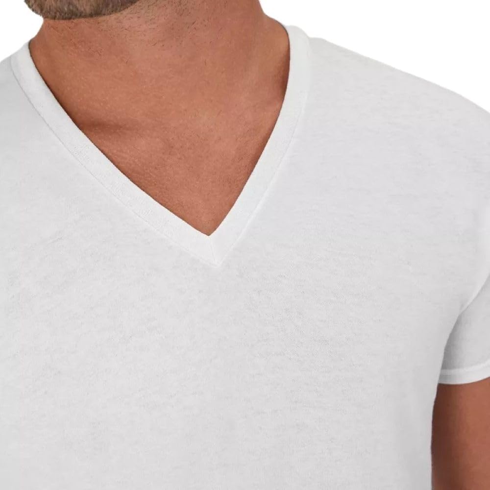 Hanes S04V Hanes Women's Nano-T V-Neck T-Shirt