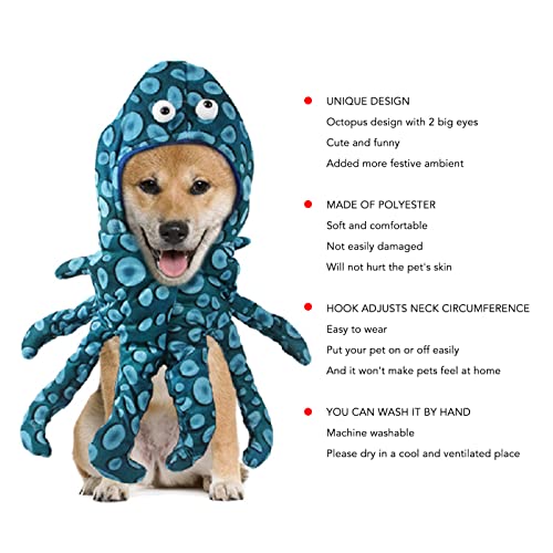 Disfraz de Pulpo para Perro y Gato Talla M miniatura 3