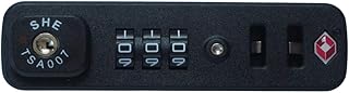 Lucchetto Doganale Valigia Bagaglio TSA, Serratura Con Codice Password Combinazione A 3 Cifre, Per Kit Accessori Da Viaggio - TSA007