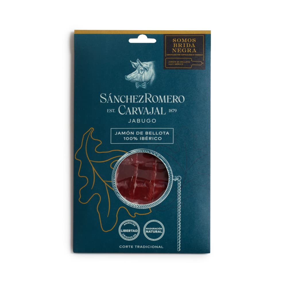 Sánchez Romero Carvajal Jamón Ibérico Loncheado 70g