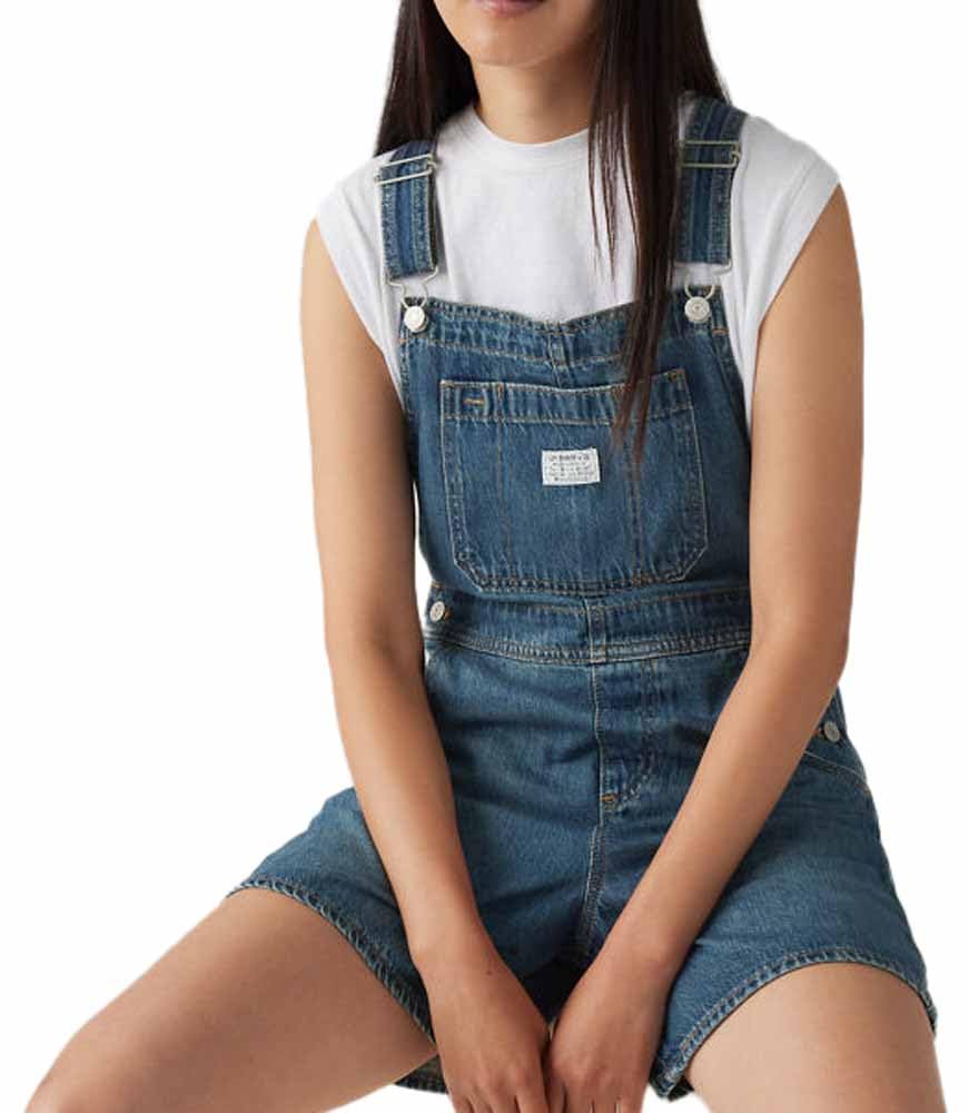 Levi's Utility Shortall Truth Slip Pantalones Mujer (Pack de 1)