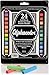 Quartet Alphacolor Soft Square Pastels, Multi-Colored, 24 Pastels per Set (102004)