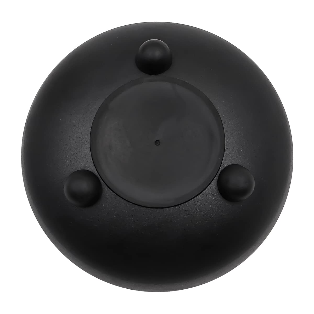 Alnicov Tambour de langue en acier Kit de partition de musique de tambour de langue de 6 pouces pour les activités préscolaires des enfants Instrument de tambour Tambour de langue en acier (noir)