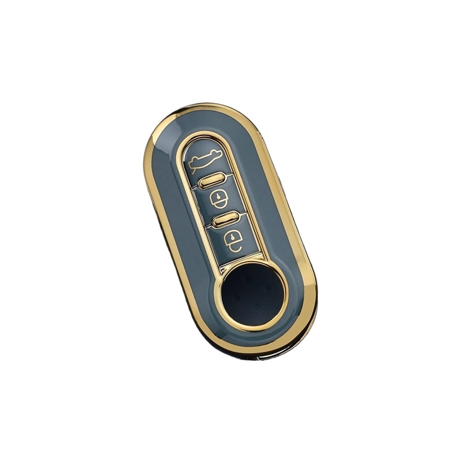 Housse de clé Fiat 500 en TPU de protection intégrale pour Ducato et Panda - 4
