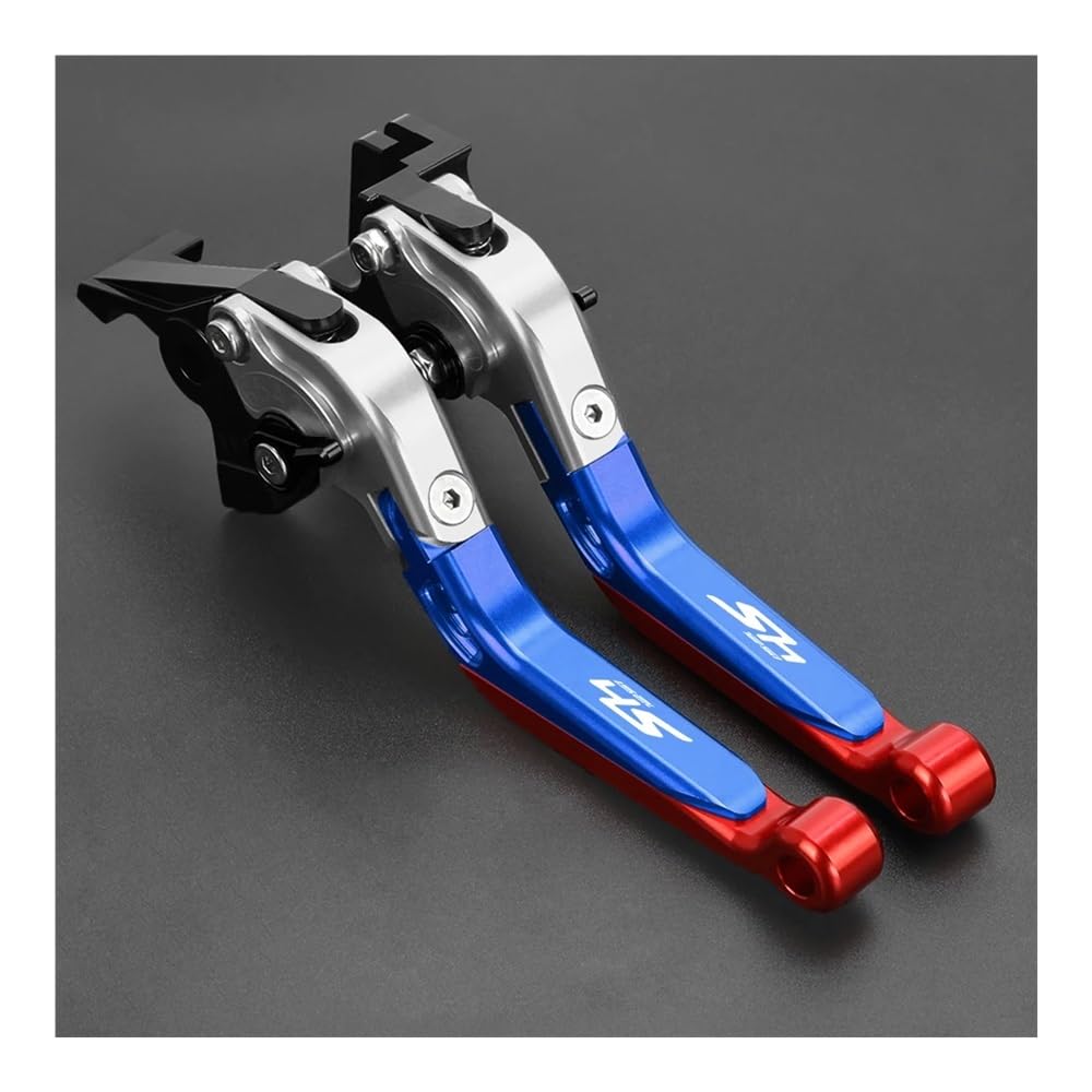 Gfjvcgjru Black Motorcycle Brake Clutch Levers For Ho&N&Da Sh125 Sh125i Sh 125 125I 2008-2024 2023 2022 2021 Motorcycle Scooter Adjustable Extendable Folding Brake Clutch Levers