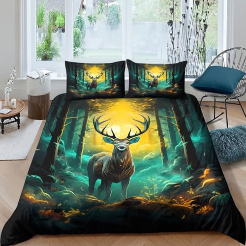 Parure de lit chat des forêts 220x240 : le cadeau idéal pour enfants
