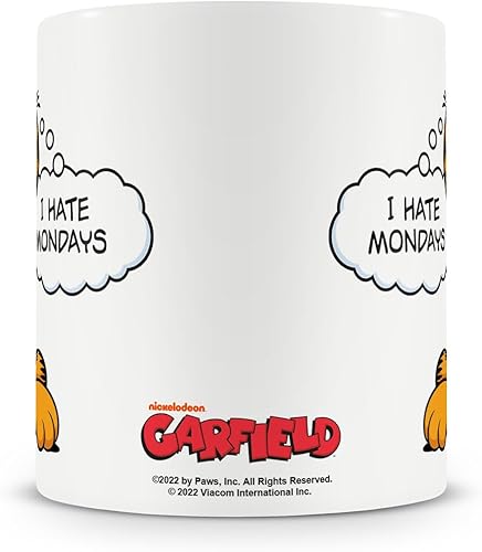 Miniatura 5 de Garfield Taza de café con licencia oficial "I Hate Mondays", talla única