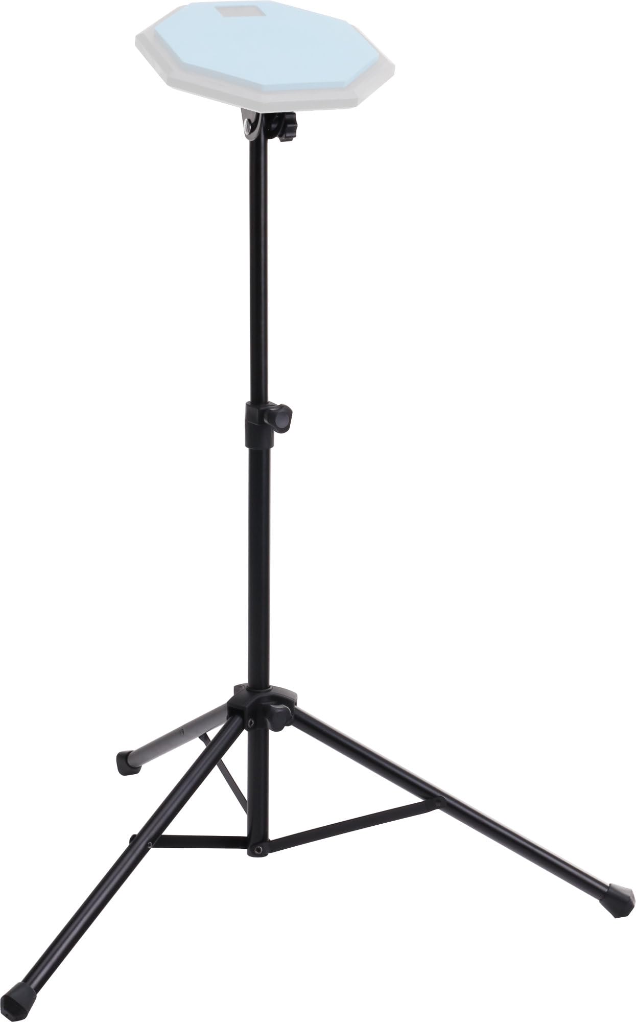 Soporte para Practice Pad XDrum PPS-1 con Bolsa (Trípode para practice pad, compacto, ligero, ángulo de cabeza ajustable, rosca M8) negro