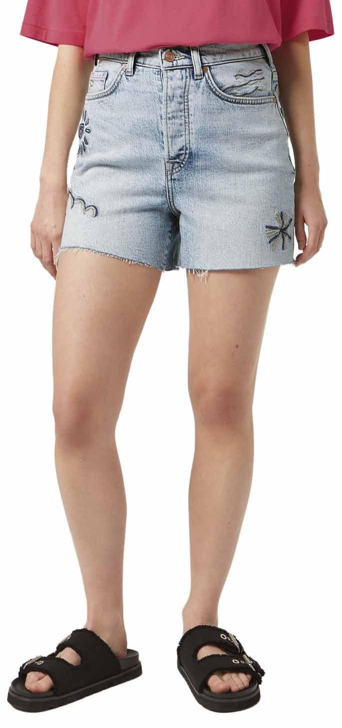 Scotch & Soda Women's The Ray Denim Shorts, Spring Lights, 32IN