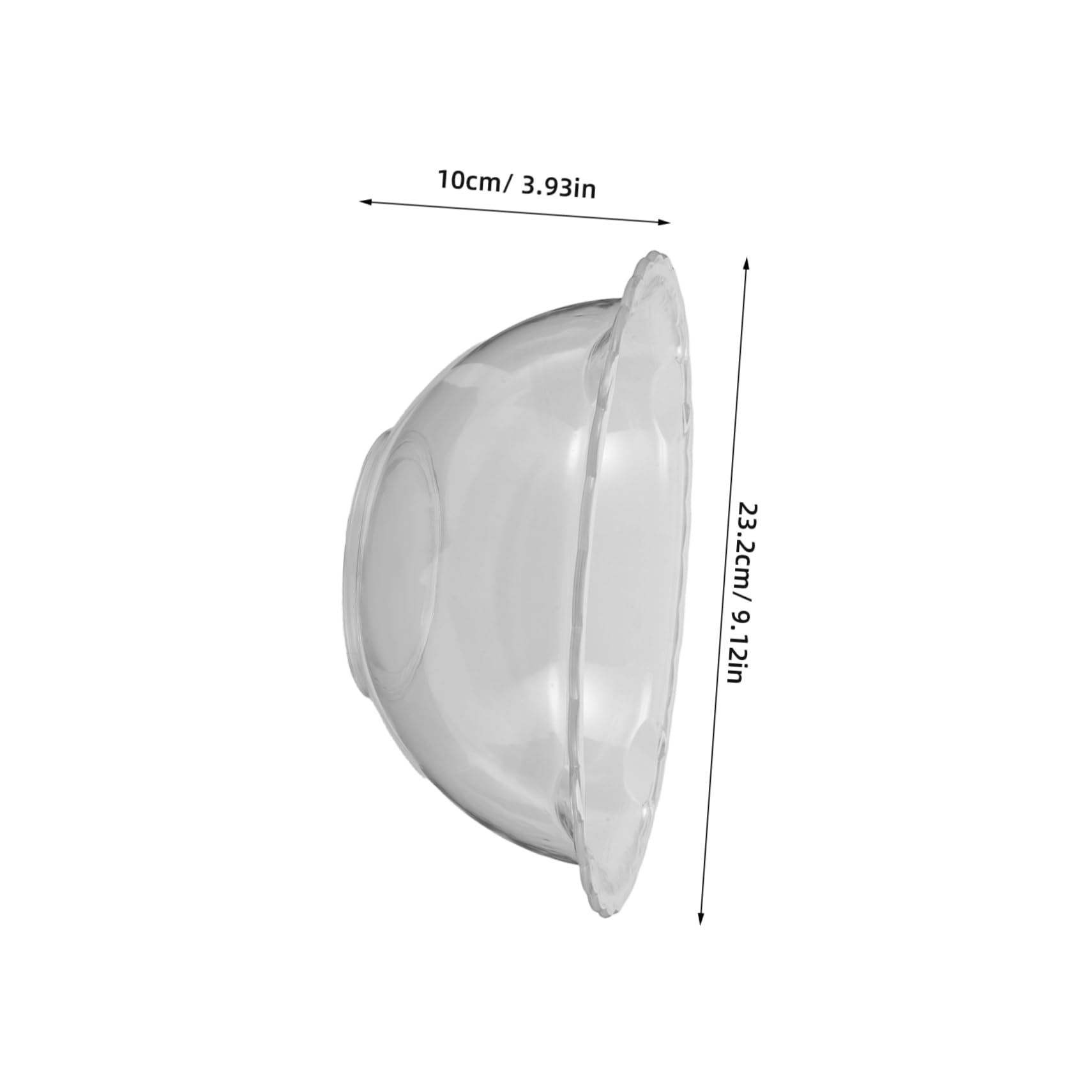 Gesichtswaschbecken Transparent, Acryl, 3 Stück für Hautpflege | Koreanisches Design, Leicht und Tragbar, für Mobile Sowie Heimische Routinen, Einfach zu Reinigen