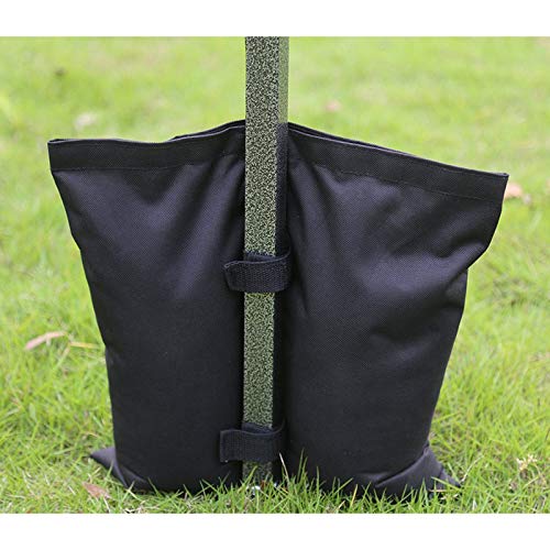Canopy Weights Sand Bags Set of 4, Leg Weights Bags for Pop Up Canopy Patio Canopy Industrial Grade Weights Bags Trampoline Tent Canopy Weights Patio Canopy Tent Weight Bags Without Sand