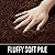 HOMORE Luxury Fluffy Area Rug Modern Shag Rugs for Bedroom Living Room, Super Soft and Comfy Carpet, Cute Carpets for Kids Nursery Girls Home, 3x5 Feet Chocolate Brown