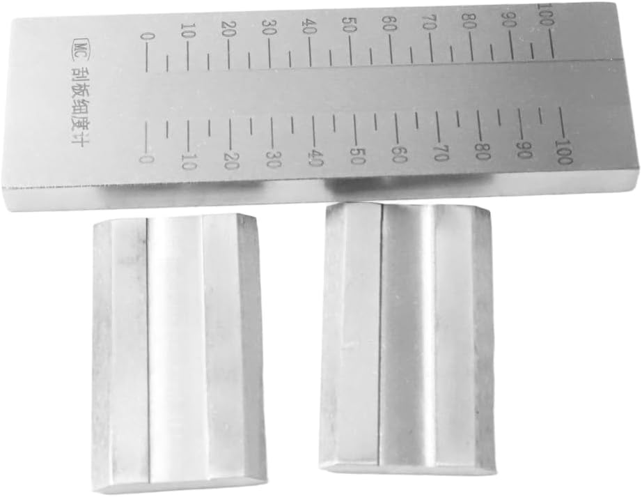 0-100um Single Groove Grindometer Fineness of Grind Gage Block Unit