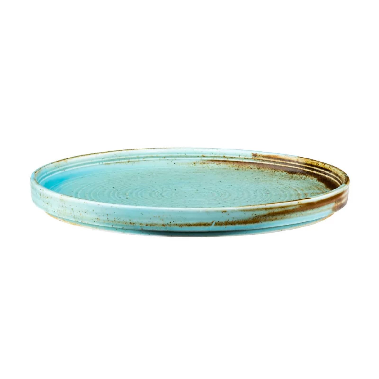 Verlo BRASSI piatto piano smerigliato 21 cm Piatto da portata Piatto decorativo Piatto da cena Piatto per torta in porcellana di alta qualità