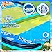 Wham-O Slip N Slide 18ft Double Wave Rider with Body Boards, Lawn Water Slides for Kids and Adults, Great for Backyard Water Parties Summer Outdoor Activities