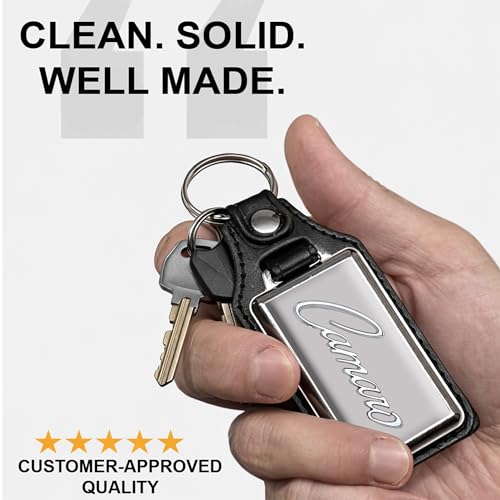 Image of Brotherhood Car Key Chain for Camaro - Classic Models Keychain for Men and Women Gift Key Ring - -